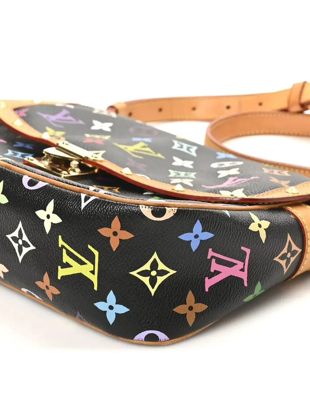 Louis Vuitton Multicolor Sologne Black #325385L13B